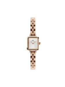 Daniel Wellington Zegarek Quadro Mini Arch DW00100847 Złoty. Żółte, analogowe zegarki Daniel Wellington. Za 769,99 zł.