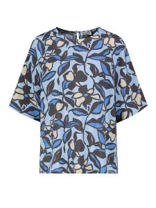 Sublevel Bluzka w kolorze błękitnym rozmiar: L. Niebieskie bluzki Sublevel, l, bez wzorów, bez kołnierzyka, bez ramiączek. Za 56,79 zł.