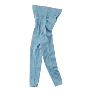 Second life - Legginsy damskie Gymshark do jogi jasnoniebieskie - Stan dobry. Niebieskie legginsy Gymshark, bez wzorów, z materiału. Za 85,16 zł.
