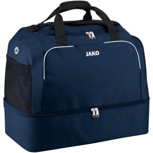 Torba sportowa Jako Classico. Niebieskie torby podróżne i sportowe JAKO, bez wzorów, z materiału, na ramię, duże. Za 187,55 zł.