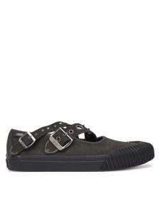 Vans Półbuty Mary Jane Straps VN000D9AHJ31 Szary. Szare półbuty Vans, bez wzorów, ze skóry, bez obcasa, na płaskiej podeszwie, bez zapięcia. Za 399,99 zł.