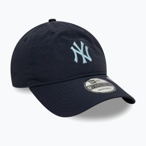 Czapka z daszkiem New Era Recycled 9Twenty New York Yankees. Niebieskie czapki New Era, bez wzorów. Za 119,99 zł.