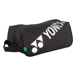 Torba na buty sportowe Yonex Team Shoe Case. Czarne torby podróżne i sportowe YONEX, bez wzorów. Za 85,00 zł.