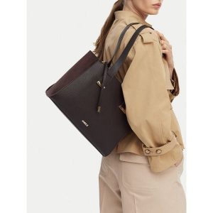 Torebka MEXX. Brązowe shopper bag Mexx, bez wzorów, bez dodatków. Za 219,99 zł.