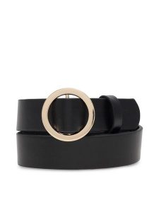 Jenny Fairy Pasek Damski 4W2-002-AW23 Czarny. Czarne paski Jenny Fairy, bez wzorów. Za 39,99 zł.