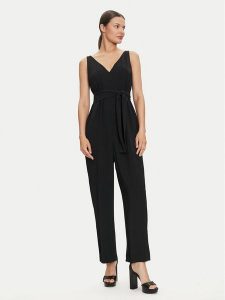 Armani Exchange Kombinezon 6DYA10 YN9JZ 1200 Czarny Regular Fit. Czarne kombinezony Armani Exchange, bez wzorów, z syntetyku, bez kołnierzyka, bez ramiączek. Za 479,99 zł.