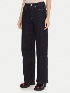 ONLY Jeansy Madison 15352206 Granatowy Wide Leg. Niebieskie jeansy ONLY, bez wzorów, z bawełny. Za 239,99 zł.