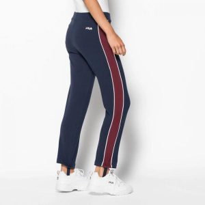 Damskie legginsy Fila FIA HUNTER TRACK PANTS 682339-170. Niebieskie legginsy Fila, bez wzorów, z bawełny. Za 162,36 zł.