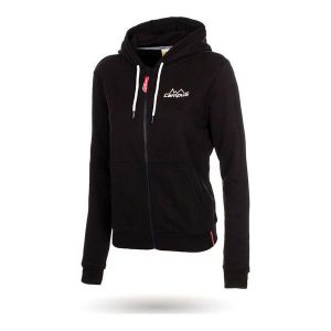 Bluza do chodzenia Damska Campus Sanne. Czarne bluzy Campus, xl, bez wzorów, bez kaptura. Za 149,00 zł.