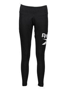 Reebok Legginsy w kolorze czarnym rozmiar: XL. Czarne legginsy Reebok, bez wzorów. Za 78,99 zł.