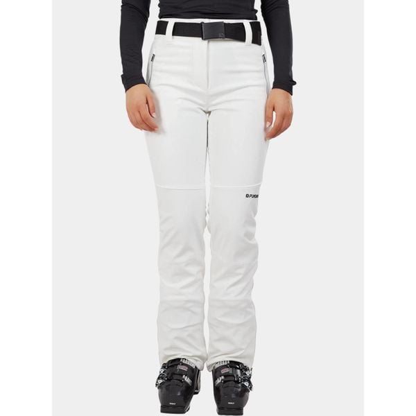 Spodnie Narciarskie Damskie Fundango Galena. Białe spodnie sportowe FUNDANGO, na zimę, m, bez wzorów, narciarskie. W wyprzedaży za 379,00 zł.