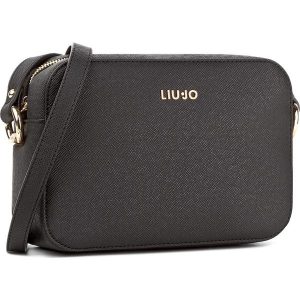 Torebka LIU JO - S Cross Body Manhat A18092 E0499 Nero 22222. Czarne torebki klasyczne marki Liu Jo. Za 399,00 zł.