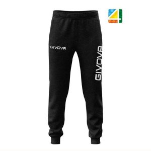 Spodnie dresowe Givova Big Logo Czarny 3XL. Czarne spodnie dresowe Givova, xl, bez wzorów, z dresówki. Za 184,99 zł.