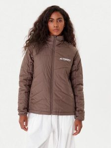 Adidas Kurtka zimowa Terrex Multi JN0812 Brązowy Regular Fit. Brązowe kurtki ADIDAS, na zimę, xl, bez wzorów, z syntetyku, bez kaptura. Za 569,99 zł.