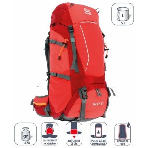 Plecak Elementerre talca 50 l. Czerwone plecaki Elementerre. Za 399,00 zł.