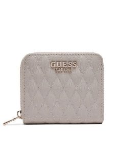 Guess Portfel SWGG96 26137 Brązowy. Brązowe portfele Guess, z aplikacjami, ze skóry. Za 139,99 zł.