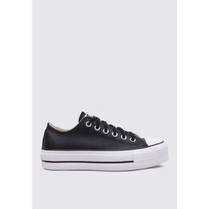 Buty Converse Chuck Taylor All Star Lift Ox Czarny. Czarne trampki Converse, bez wzorów, bez zapięcia. Za 379,45 zł.