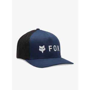 Czapka z daszkiem Fox Absolute Flexfit Hat. Niebieskie czapki FOX, bez wzorów, sportowe. Za 134,99 zł.