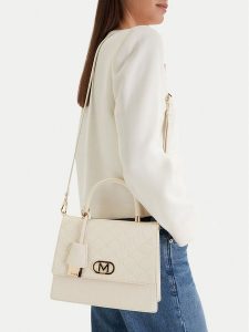 MEXX Torebka CEO-MEXX-L-015-09 Beżowy. Brązowe torebki klasyczne Mexx, bez wzorów, z materiału, bez dodatków. Za 199,99 zł.