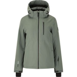 Kurtka narciarska damska Whistler Drizzle W-PRO 10000. Zielone kurtki sportowe WHISTLER, na zimę, bez wzorów, bez kaptura, narciarskie. Za 449,99 zł.