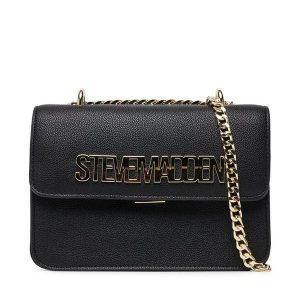 Torebka Steve Madden. Czarne torebki klasyczne Steve Madden, bez wzorów, bez dodatków. Za 379,99 zł.