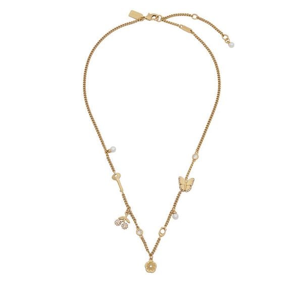 Naszyjnik Coach. Żółte naszyjniki Coach, złote. Za 669,99 zł.