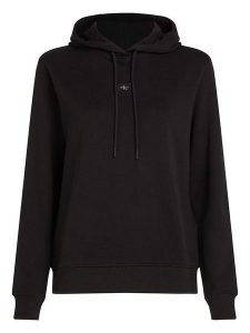 CALVIN KLEIN JEANS Bluza w kolorze czarnym rozmiar: S. Czarne bluzy Calvin Klein Jeans, s, bez wzorów, z bawełny, z kapturem. Za 193,24 zł.