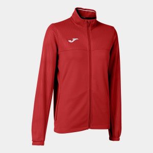 Bluza tenisowa damska Joma Montreal. Czerwone bluzy JOMA, l, bez wzorów, bez kaptura. Za 183,99 zł.
