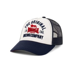 Czapka Trucker Lonsdale Larne. Białe czapki Lonsdale, bez wzorów, z bawełny, sportowe. Za 122,00 zł.