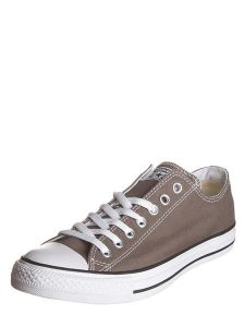 Converse Sneakersy "All Star Ox" w kolorze szarym rozmiar: 39. Szare trampki Converse, bez wzorów, bez zapięcia. Za 197,63 zł.