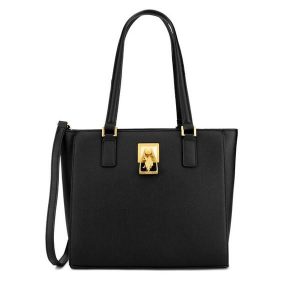Torebka U.S. Polo Assn. Czarne torebki klasyczne U.S. Polo Assn., bez wzorów, bez dodatków. Za 264,99 zł.