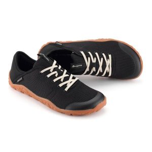 Buty terenowe barefoot unisex Alpine Pro Kerme. Czarne buty trekkingowe Alpine Pro, bez zapięcia. Za 369,00 zł.