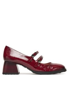 Hispanitas Półbuty HI254381 Bordowy. Czerwone czółenka Hispanitas, bez wzorów, ze skóry, bez obcasa, na obcasie, bez zapięcia. Za 479,99 zł.