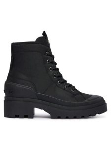 Pepe Jeans Trapery Hale City W PLS500007 Czarny. Czarne buty zimowe Pepe Jeans, z jeansu, bez obcasa, bez zapięcia. Za 499,99 zł.