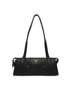 Guess Torebka Darcy WBG99 14080 Czarny. Czarne torebki klasyczne Guess, z aplikacjami, ze skóry, bez dodatków. Za 589,99 zł.