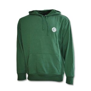 Bluza New Balance Hoops Essentials Fundamental Hoodie. Zielone bluzy New Balance, bez wzorów, bez kaptura. Za 231,00 zł.