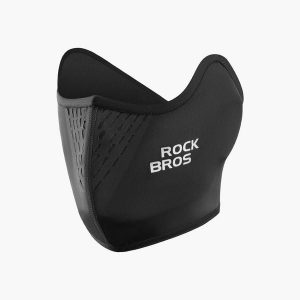Czapka termiczna półbalaklava na zimę ROCKBROS czarna. Czarne czapki ROCKBROS, bez wzorów, z materiału, sportowe. Za 50,00 zł.
