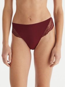 Ysabel Mora Figi klasyczne 10779 Bordowy. Czerwone figi ysabel mora, bez wzorów, z syntetyku. Za 69,99 zł.