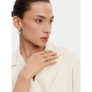 Pierścionek Guess. Żółte pierścionki Guess, złote. Za 259,99 zł.
