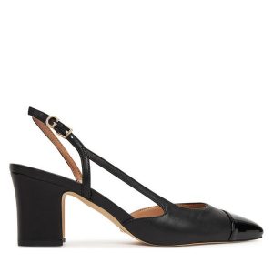 Czółenka Guess. Czarne czółenka Guess, z aplikacjami, bez obcasa, bez zapięcia. Za 399,99 zł.