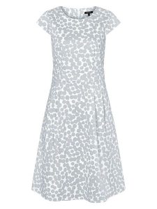 More & More Sukienka w kolorze błękitno-białym rozmiar: 38. Szare sukienki More & More, bez wzorów, bez kołnierzyka, bez ramiączek, midi. Za 219,95 zł.