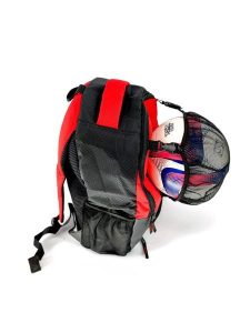 Torba sportowa ekologiczna Pelota - wodoodporna - czerwono-czarna. Czarne torby podróżne i sportowe POWER SHOT, bez wzorów, z materiału, duże. Za 137,56 zł.