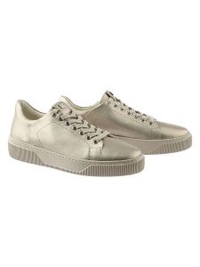 Högl Skórzane sneakersy "Isy" w kolorze złotym rozmiar: 38,5. Żółte trampki HÖGL, bez wzorów, bez zapięcia. Za 366,28 zł.