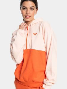 Roxy Bluza Ess Nrj Cbk Hoo Otlr ERJFT04673 Écru Regular Fit. Bluzy Roxy, xs, bez wzorów, z bawełny, bez kaptura. Za 199,99 zł.