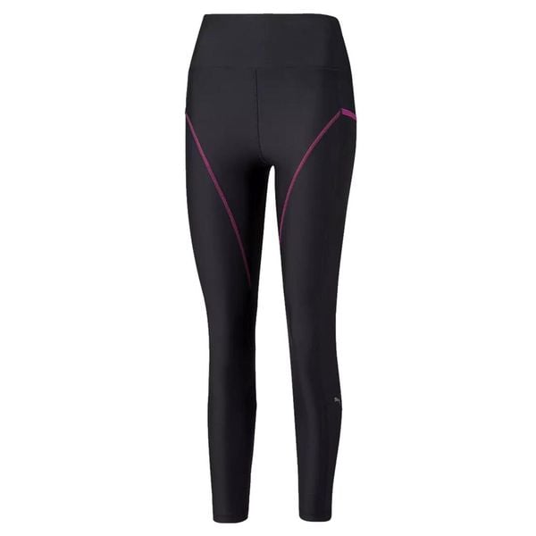 Damskie legginsy Puma Run Marathon Tight czarne. Czarne legginsy Puma, bez wzorów, z elastanu, z podwyższonym stanem, długie. Za 384,99 zł.