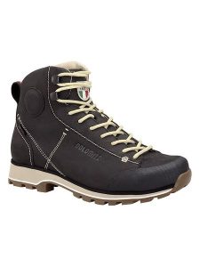 DOLOMITE Skórzane buty turystyczne "54 High Fg GTX" w kolorze ciemnoszaro-beżowym rozmiar: 38. Czarne buty trekkingowe Dolomite, z gore-texu, bez zapięcia. Za 412,88 zł.