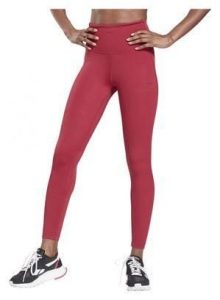 Legginsy damskie Reebok TS Lux Perform Perf. Czerwone legginsy Reebok, bez wzorów, z nylonu. Za 290,00 zł.