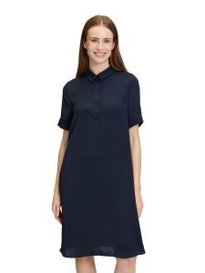 Vera Mont Sukienka w kolorze granatowym rozmiar: 36. Niebieskie sukienki Vera Mont, bez wzorów, bez kołnierzyka, bez ramiączek, mini. Za 130,99 zł.