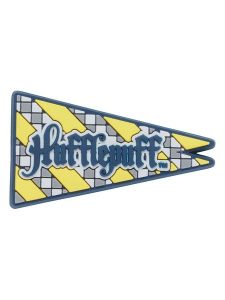 Crocs Przypinka "Harry Potter Hufflepuff House" w kolorze niebiesko-żółtym na buty rozmiar: onesize. Niebieskie kapcie Crocs, bez wzorów, z materiału. Za 10,91 zł.