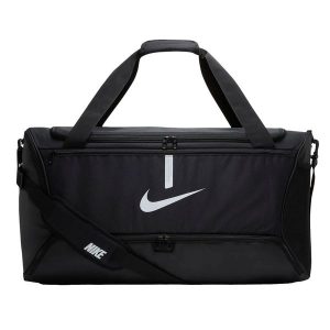 Torba Academy Team Duffle Bag. Czarne torby podróżne i sportowe Nike, bez wzorów. Za 207,99 zł.